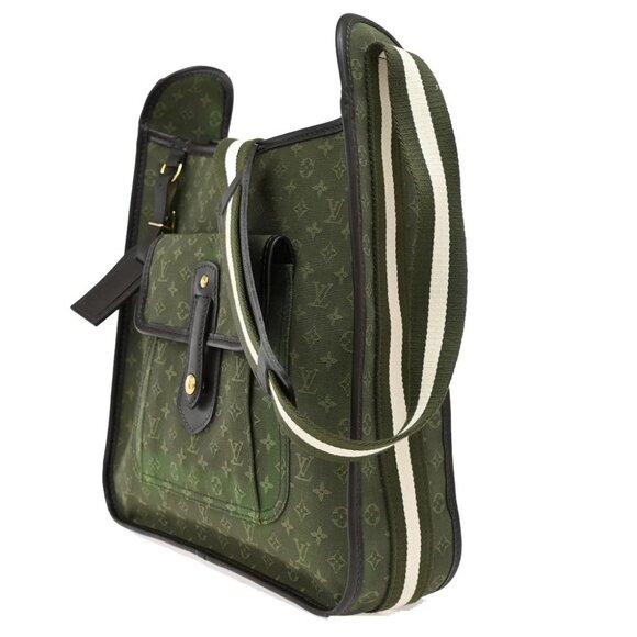LOUIS VUITTON Marie Kate Shoulder Bag Monogram Mini Canvas Khaki M92322 35KB613 - Picture 2 of 16